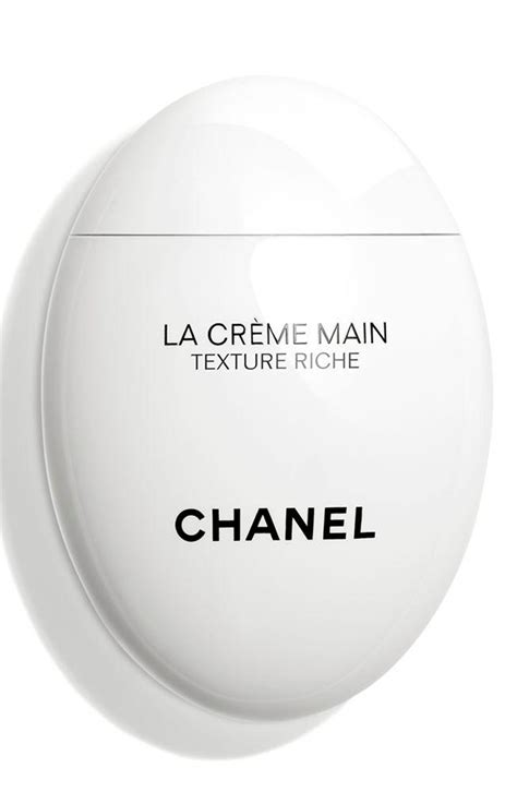 chanel hand cream texture riche.